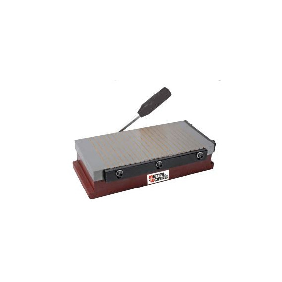 Placa Magnética Permanente STD120 - Fixação Poderosa para Retificação | METALWORKS