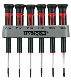 Destornilladores TX mini MDM706TX (6 pieza) TENGTOOLS