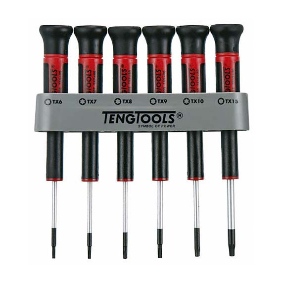 Tournevis TX mini MDM706TX (6 pièces) TENGTOOLS