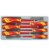 Set di cacciaviti isolati, piatti e a punta rotonda (6 pezzi) MDV906N TENG TOOLS