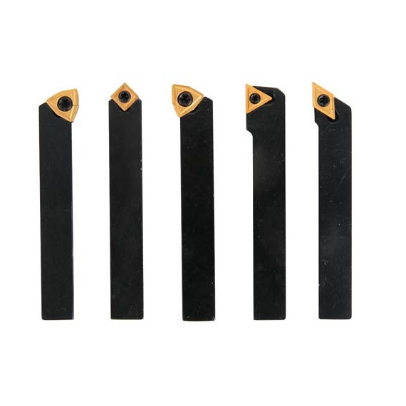 Set di lame HM con 5 pezzi da 10 mm OPTIMUM