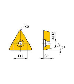 Cutting plates with 5 pieces of 12 mm OPTIMUM
