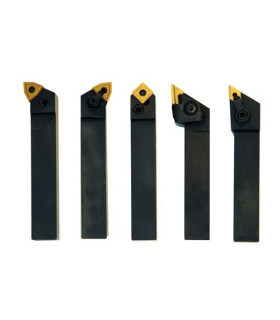 Juego de cuchillas HM de titanio Kit de 5 piezas OPTIMUM