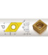 Set di lame per interni 10 mm in kit da 3 pezzi OPTIMUM