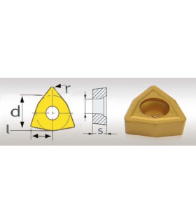 Drehplatten T/60° Set mit 5 Teilen OPTIMUM