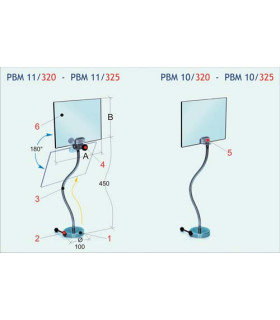 Protector de seguridad con base magnética