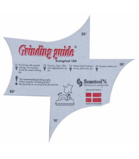 Angle guide for sharpening METALWORKS