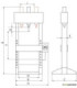 Pressa idraulica con cilindro mobile CAT83010TS | METALWORKS