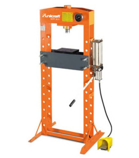 Prensa hidráulica com cilindro móvel WPP 30 E com chassis soldado UNICRAFT