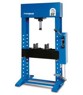 Presse hydraulique avec cylindre mobile et pompe à pied WPP 20 BK METALKRAFT