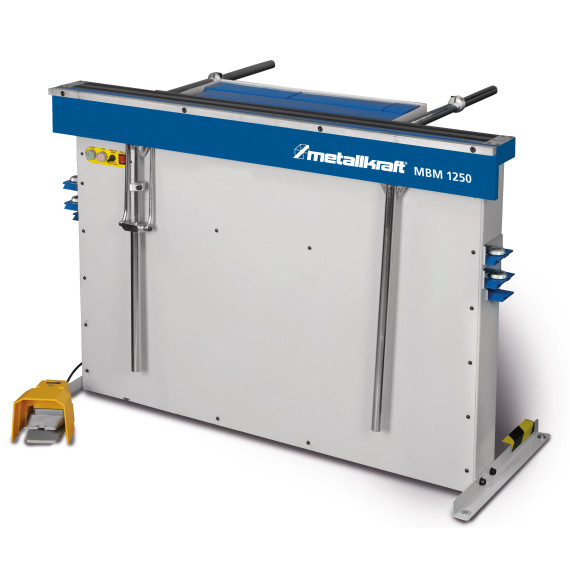 Piegatrice per lamiera magnetica con pedale MBM 1250 METALLKRAFT