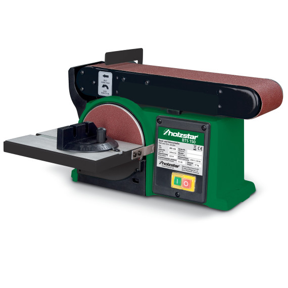 Ponceuse à bande et à disque BTS 150 HOLZSTAR