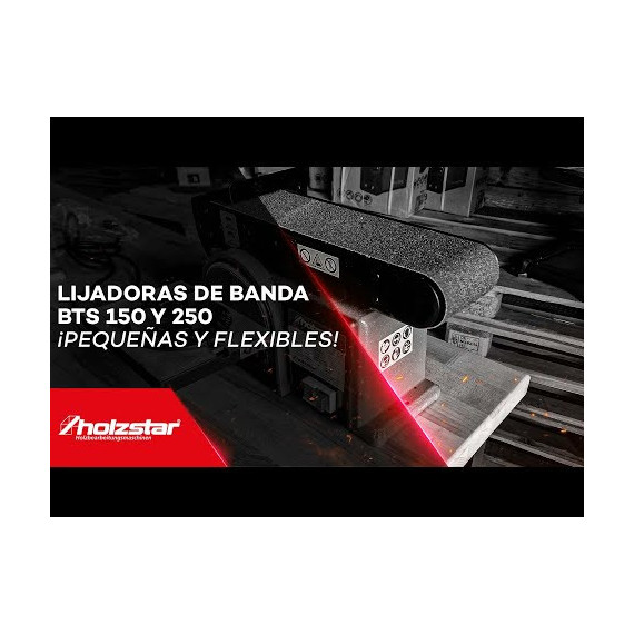 Lijadora de banda y disco BTS 250 HOLZSTAR