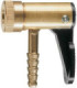 Valve for inflation with locking lever clamp AIRCRAFT