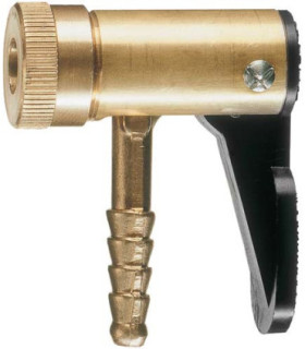 Valve for inflation with locking lever clamp AIRCRAFT