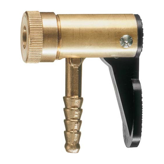 Valve for inflation with locking lever clamp AIRCRAFT
