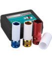 Set di 3 pezzi di bussole per chiavi a impatto da 1/2 pollice AIRCRAFT