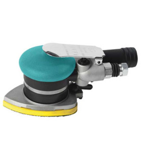 Orbital sander DS with dust extraction and 4-hole backing pad AIRCRAFT