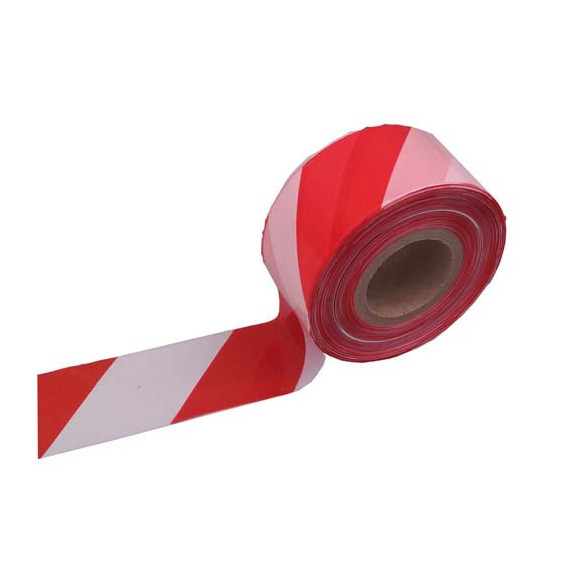 Cinta de balizamiento colores rojo y blanco 589BRCS METALWORKS
