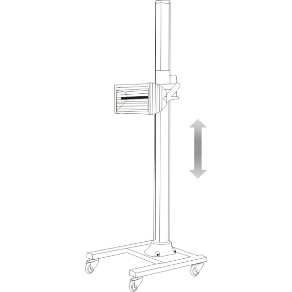 Secador de pintura infrarrojo ILT 1 UNICRAFT
