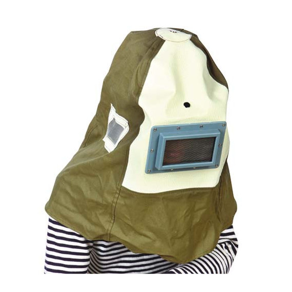 Protective hood for sandblasting work | METALWORKS