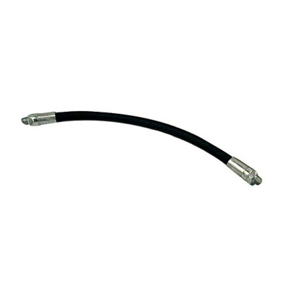 Tuyau flexible raccord pour graisseur 300mm avec buse hydraulique M10 | METALWORKS