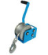 Torno de cable manual de pared 500 kg con 10m de cable HW 11/75 | METALWORKS