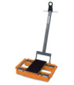 Carrello di trasporto TF 12 con barra e 8 rulli capacità di 12 T UNICRAFT