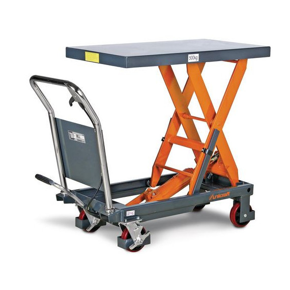 Mesa elevadora en tijera FHT con capacidad de 500 kg UNICRAFT