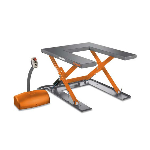 Mesa elevatória em tesoura SHT 1001 U com capacidade de 1 T UNICRAFT