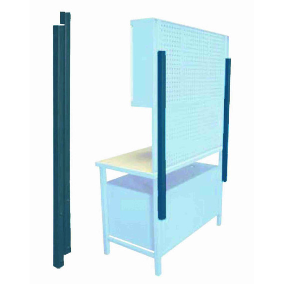 Gioco di 2 Supporti per Pannelli Perforati | METALWORKS