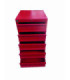DELK5 drawer unit with 5 drawers and lock METALWORKS