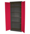 Breiter Metallwerkstatt-Schrank mit 4 Regalen DEK11038 | METALWORKS