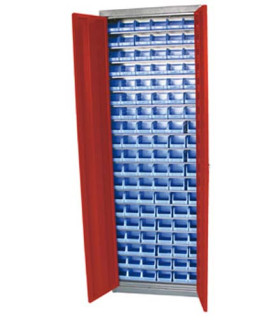 Armario bajo modular 4 cajones y armario DEBK114D | METALWORKS