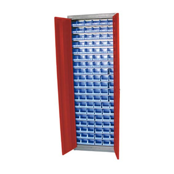 Meuble bas modulaire 4 tiroirs et armoire DEBK114D | METALWORKS