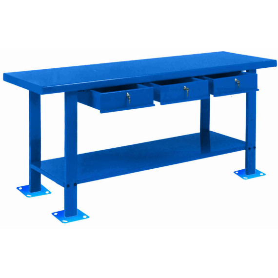 Banco de trabalho industrial 2m DER2000 | METALWORKS
