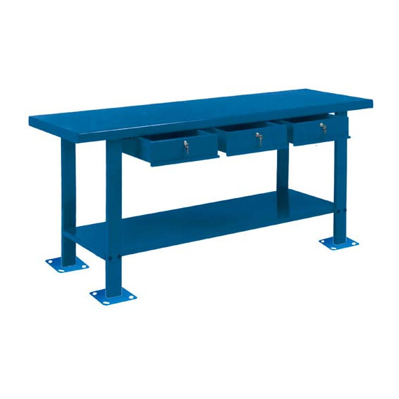 Banco de trabalho industrial 2m DER2000 | METALWORKS