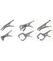 Body and repair clamps 6 units TELWIN
