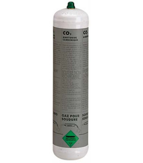 Bombona gas dióxido de carbono CO2 1 litro no recuperable TELWIN
