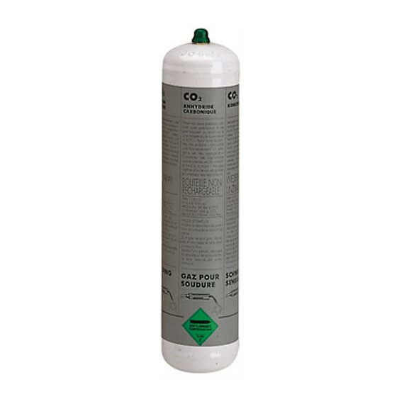 Gas cylinder carbon dioxide CO2 1 liter non-recoverable TELWIN