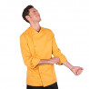 Men's chef jacket with long sleeves and matching button closure GARY'S