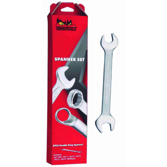 Double-ended fixed wrench set 6211 TENGTOOLS