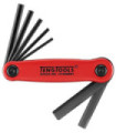 Faltbare Sechskantschlüssel-Satz von 2,5 bis 10 mm (7 Teile) TENGTOOLS
