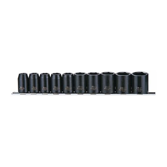 Set di 10 Chiavi a Impatto 1/2" ANSI B107.2 TENGTOOLS