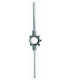 Portafiletas DIN 225 in Acciaio 16 X 5 - Supporto per Cuscinetti | METALWORKS