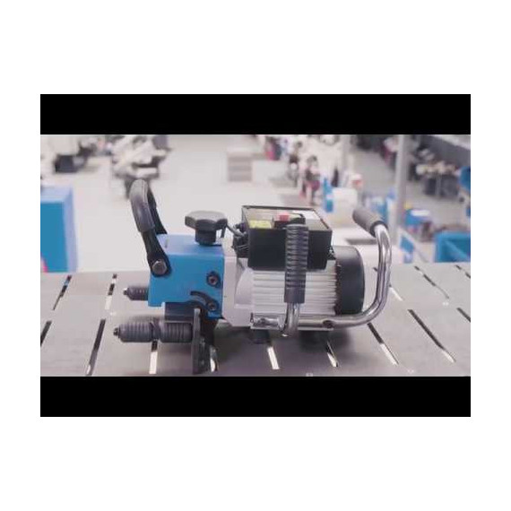 Edge beveling machine for welding preparation KE 16-2 METALLKRAFT