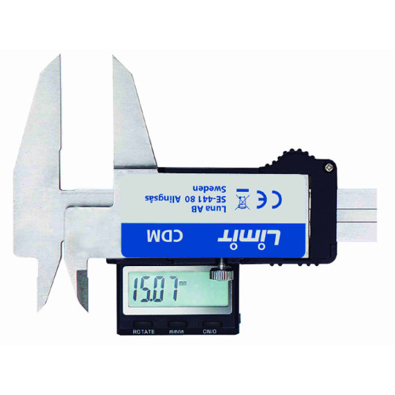 Digital King Size Caliper with reversible LCD screen LIMIT