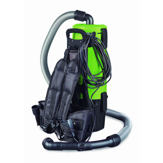 Aspirateur à dos flexCAT 104 pour espaces réduits CLEANCRAFT