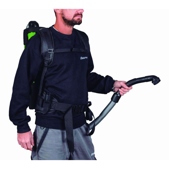 Aspirador de mochila flexCAT 104 para espacios reducidos CLEANCRAFT