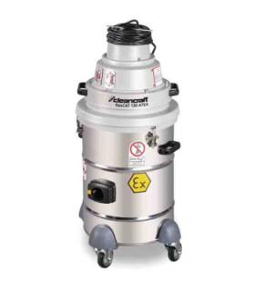 flexCAT 130 ATEX vacuum cleaner with CLEANCRAFT electrostatic protection